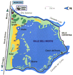 Agriturismo Zennare - Valle Averto, la mappa