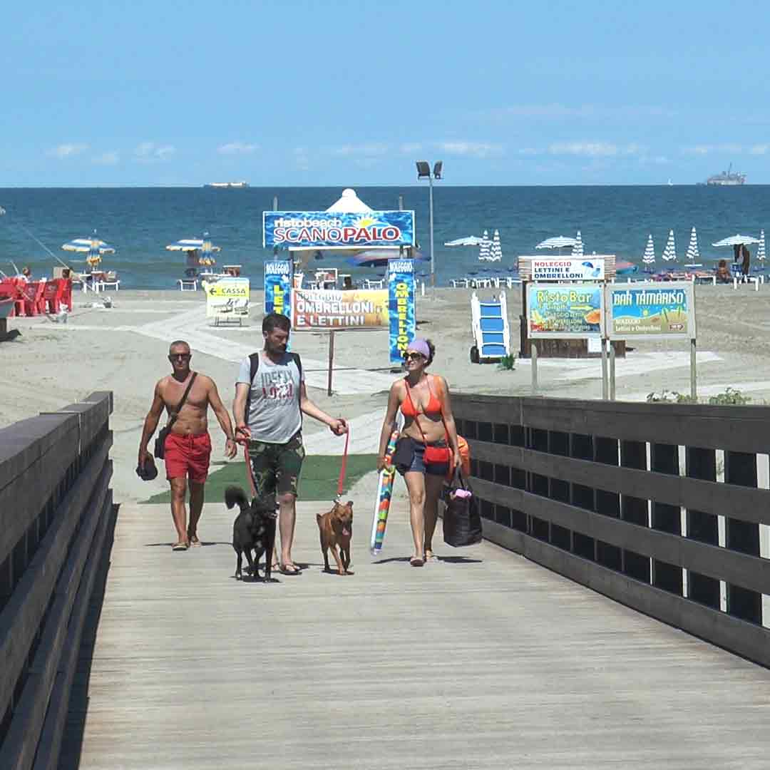 Delta del Po - La spiaggia di Boccasette